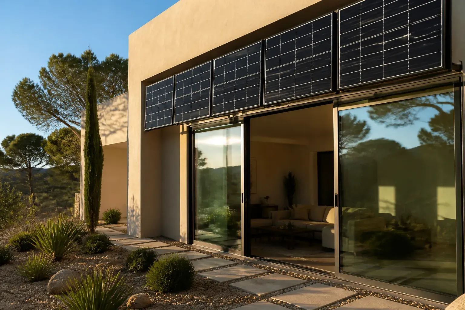 Panneaux solaires en façade ou en brise-soleil : une alternative à la toiture